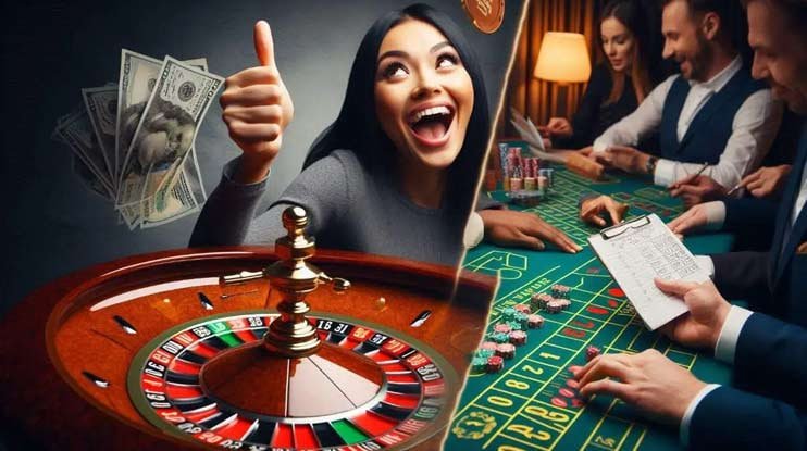 Live blackjack dealer interface showing shoe and betting area